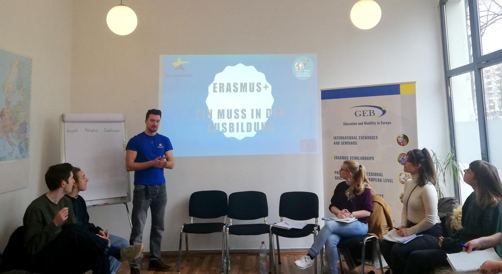 Mobil Medien Lernen - Preparation Seminar in Berlin - Gesellschaft für Europabildung